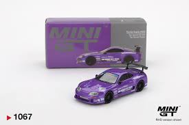 Mini GT 1:64 Toyota Supra (A80) Top Secret GT-300 Purple 1067
