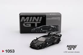 Mini GT 1:64 Lamborghini LB-Silhouette Works Murcielago GT Evo Black