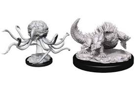 D & D Nolzur's Marvelous Miniatures - Basilisk & Grell