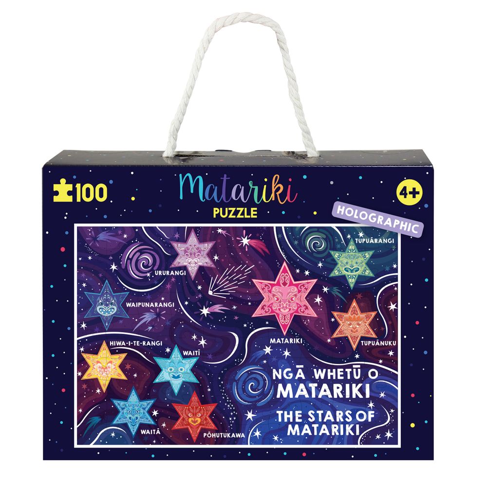 Matariki Puzzle Iridescent Foil 100pcs 34x50cm