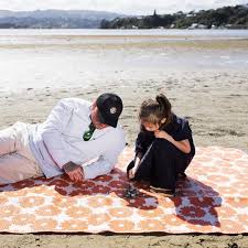 Beach mat Blue/or orange