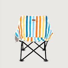 Moon chair striped or blue