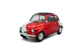 Solido 1:18 Fiat 500 Tribute to Italia Bi Colour 1965