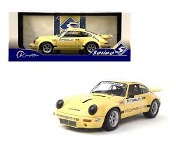 Solido 1:18 Porsche 911 IROC #1 FITTIPALDI 1974 Yellow