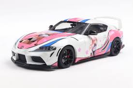 Solido 1:18 Toyota GR Supra 2024 Itasha Whiyte Solido Works