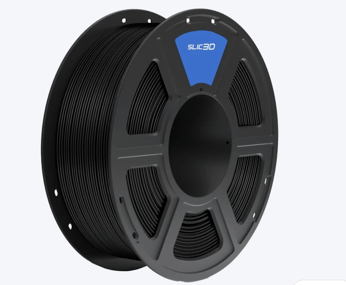 FILAMENT PETG BLK 1.75MM 1KG SLIC3D