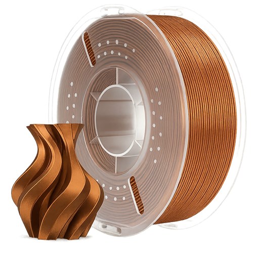 FILAMENT SILK-PLA RED/BRZ 1.75MM 1KG RL