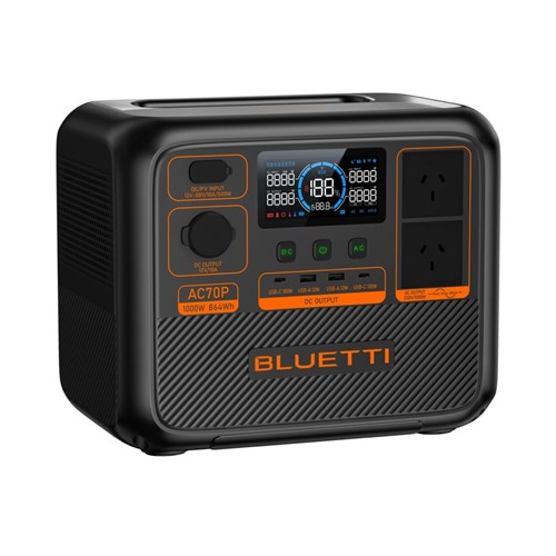 Bluetti AC70P 1000W Portable Power Station