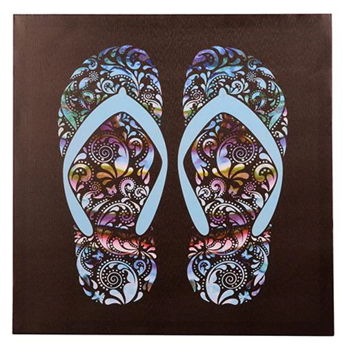 HH0370- Jandal wall art