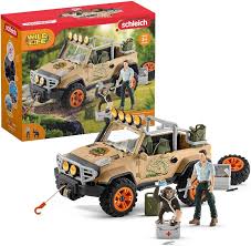 Schleich SC42410 Wild Life-  4x4 Vehicle with Winch