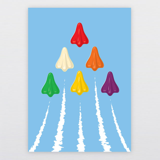 Blank Card- Red Leader Glenn JONES