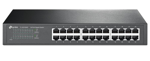 TP-LINK SG1024D 24 PORT GIGABIT SWITCH STEEL CASE