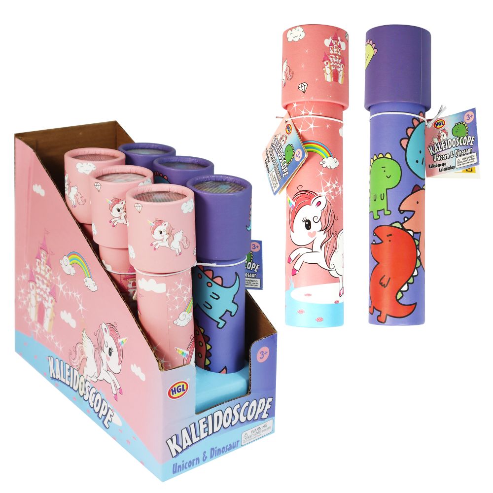 Kaleidoscope unicorn/dinosaurs