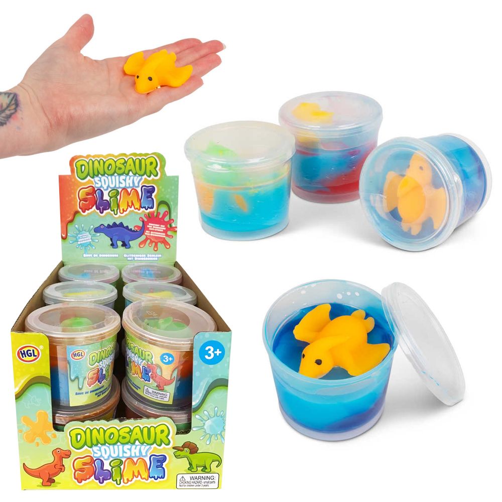 Dinosaur Squidgy Slime 7cm 90ml