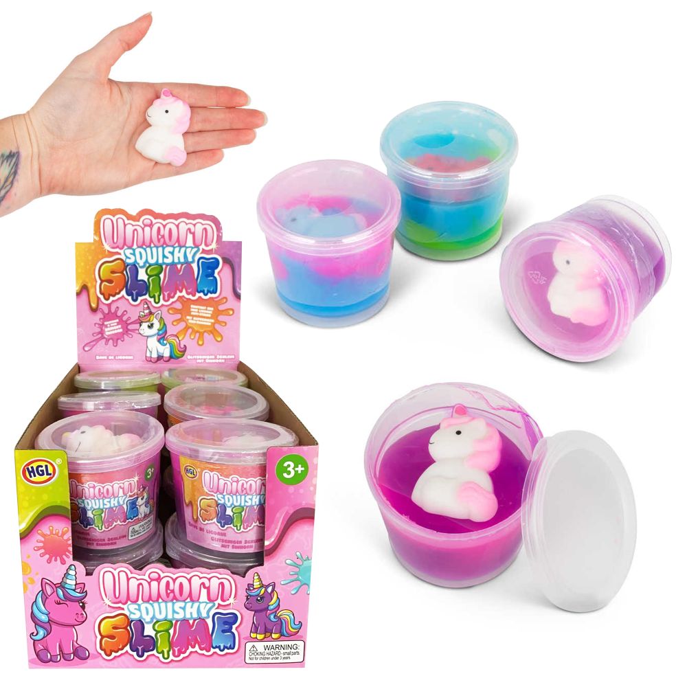 Unicorn Squidgy Slime 7cm 90ml