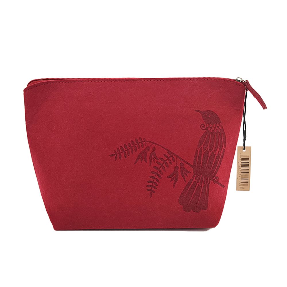 Accessory Bag Felt NZ Tui 285mm Burgundy