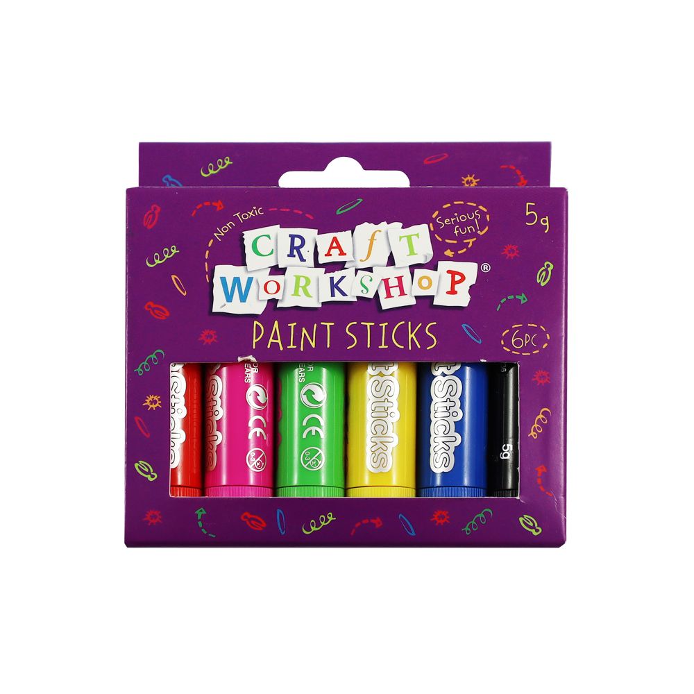 Craft Paint Sticks 5g 6pc