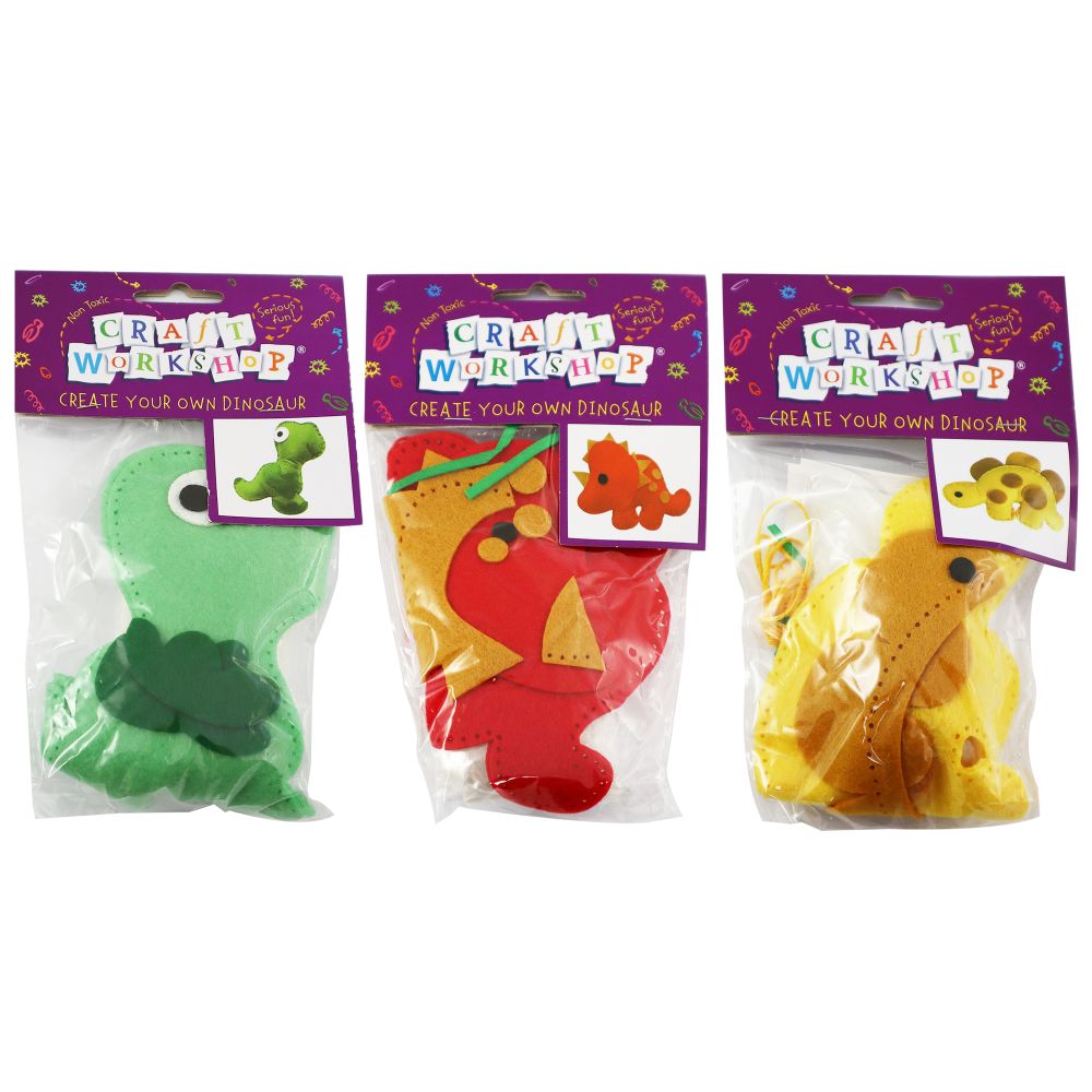 Craft MYO Felt Stuffed Dino