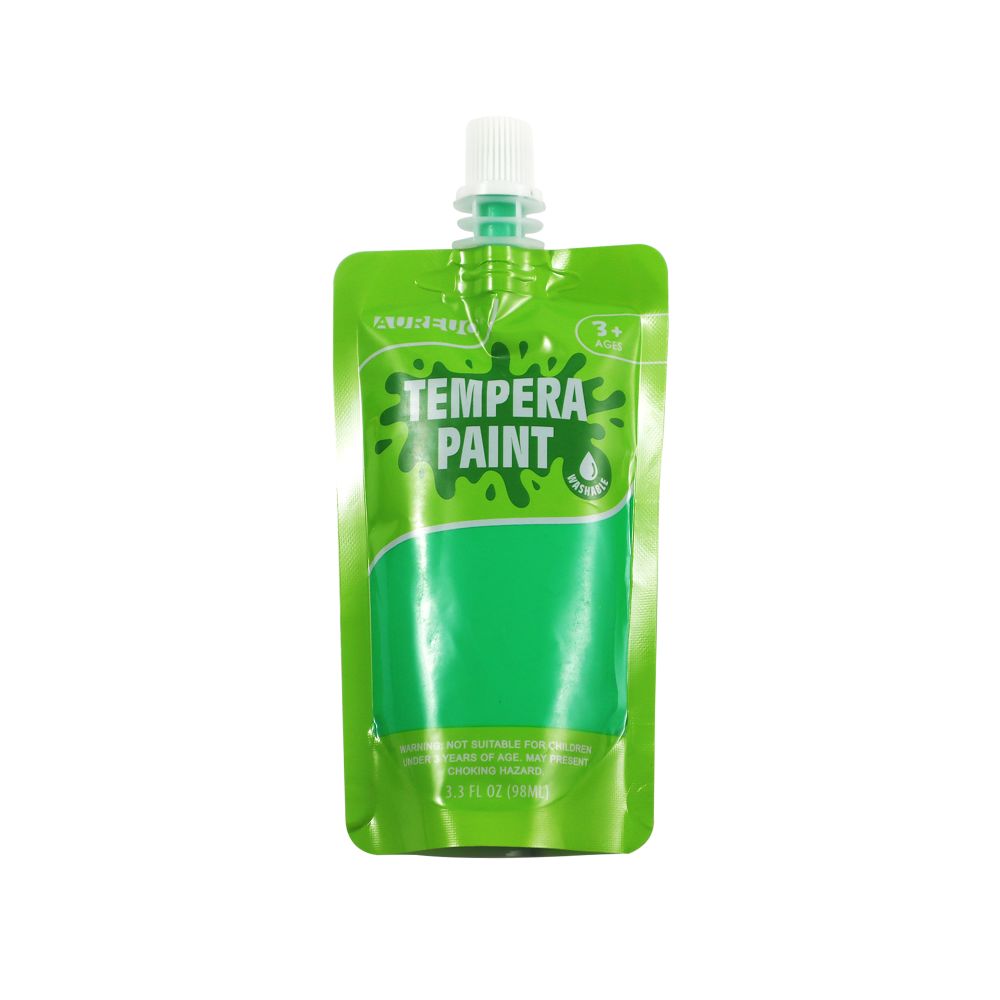 Tempera Paint Pouch Green 98ml
