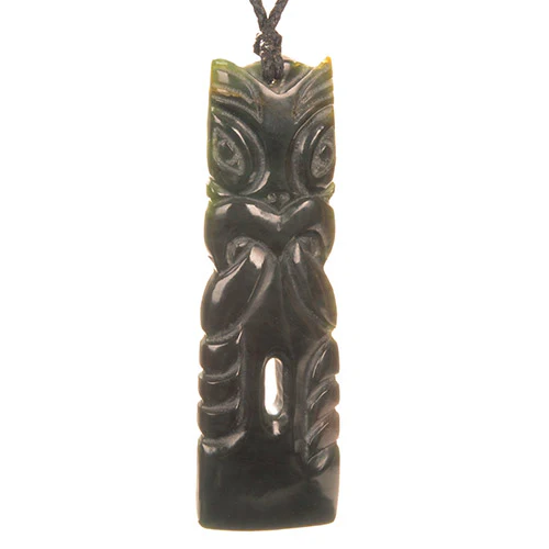 JP214- Jade Tiki Necklace