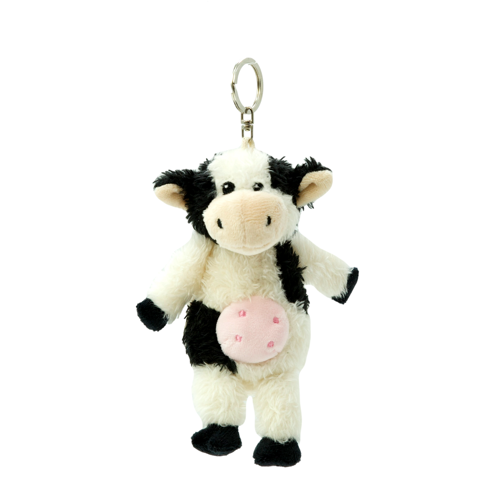 Soft toy keyring - Daisy the Dairy Cow
