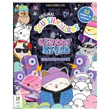 Kaleidoscope Squishmellows Colouring Book Street Style