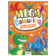 Mega Colouring Dinosaurs  (2023 Ed)