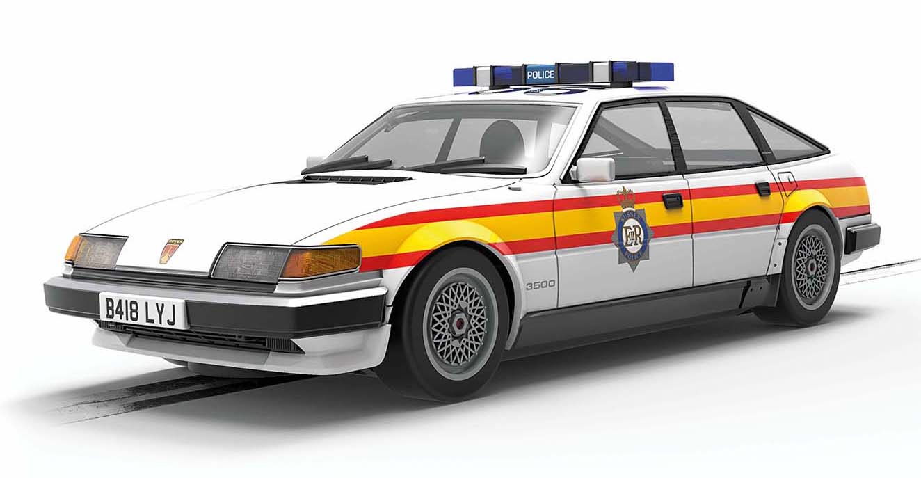 Scalextric Rover SD1 Police Edition