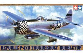 Tamiya 1/48 Republic P-47D Thunderbolt Bubbletop
