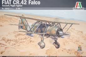 Italeri 1:48 Fiat CR.42 Falco Assault/Night Fighter