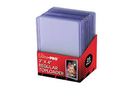 Ultra Pro: UP81222 3" X 4" Clear Regular Toploader 25ct