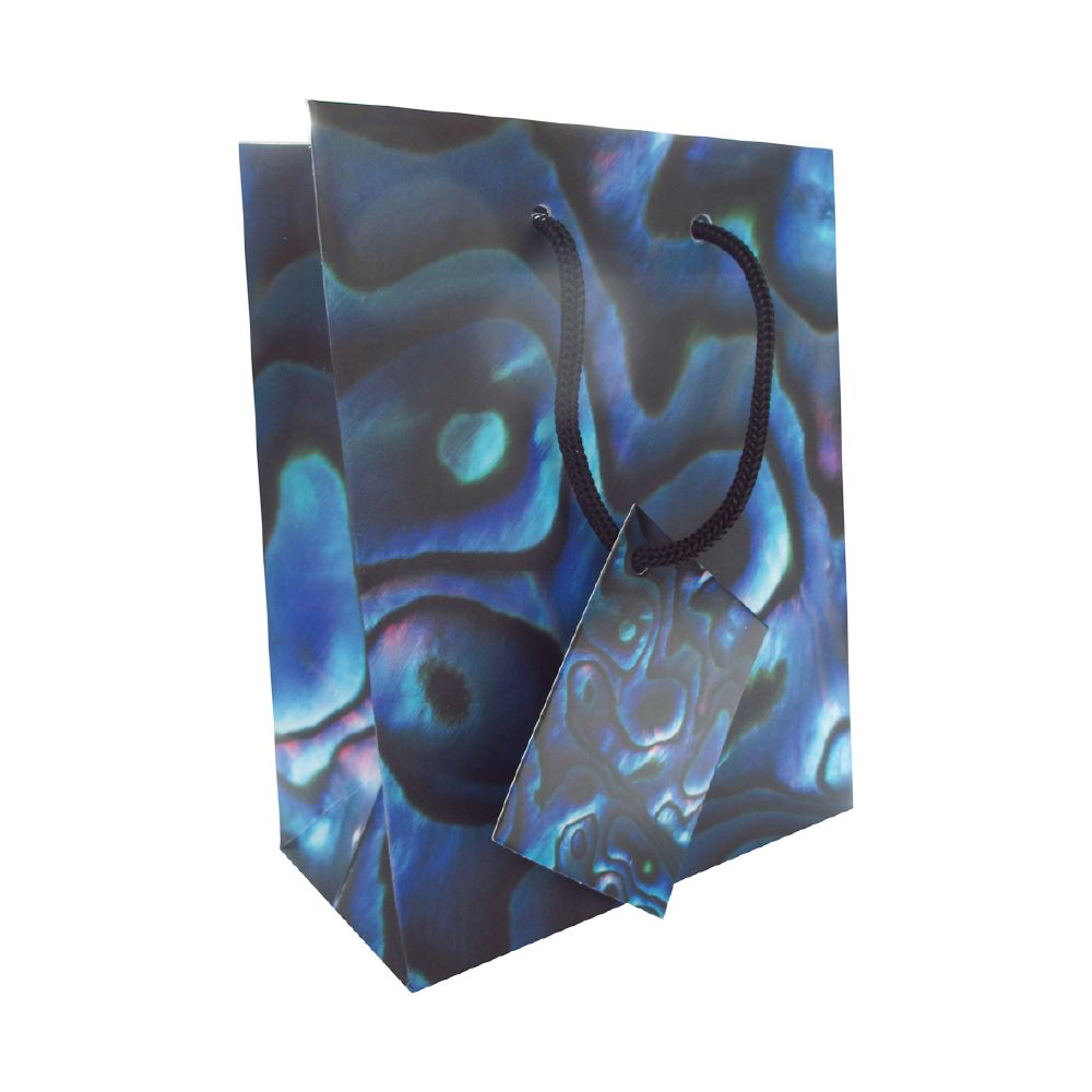 Gift Bag S NZ Paua 11.4x14x6.4cm