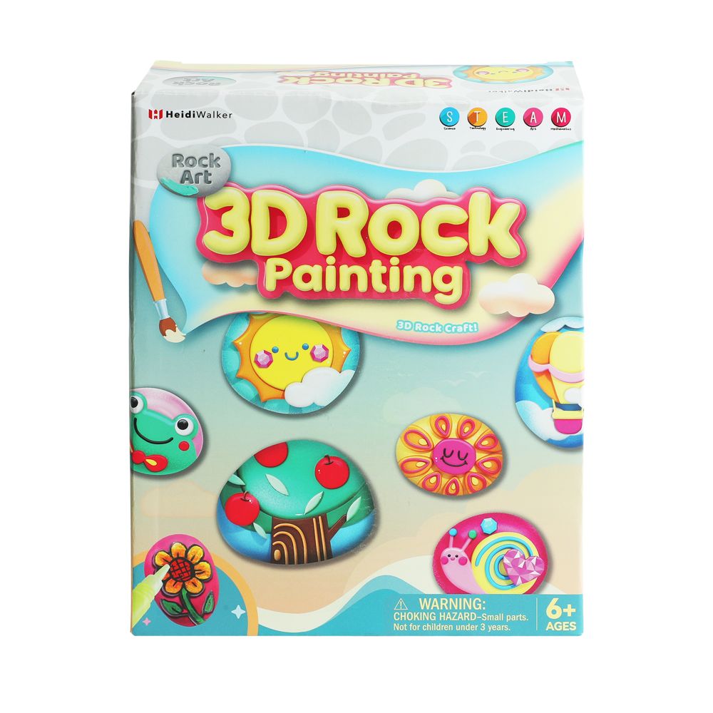 3D Rock Painting Kit