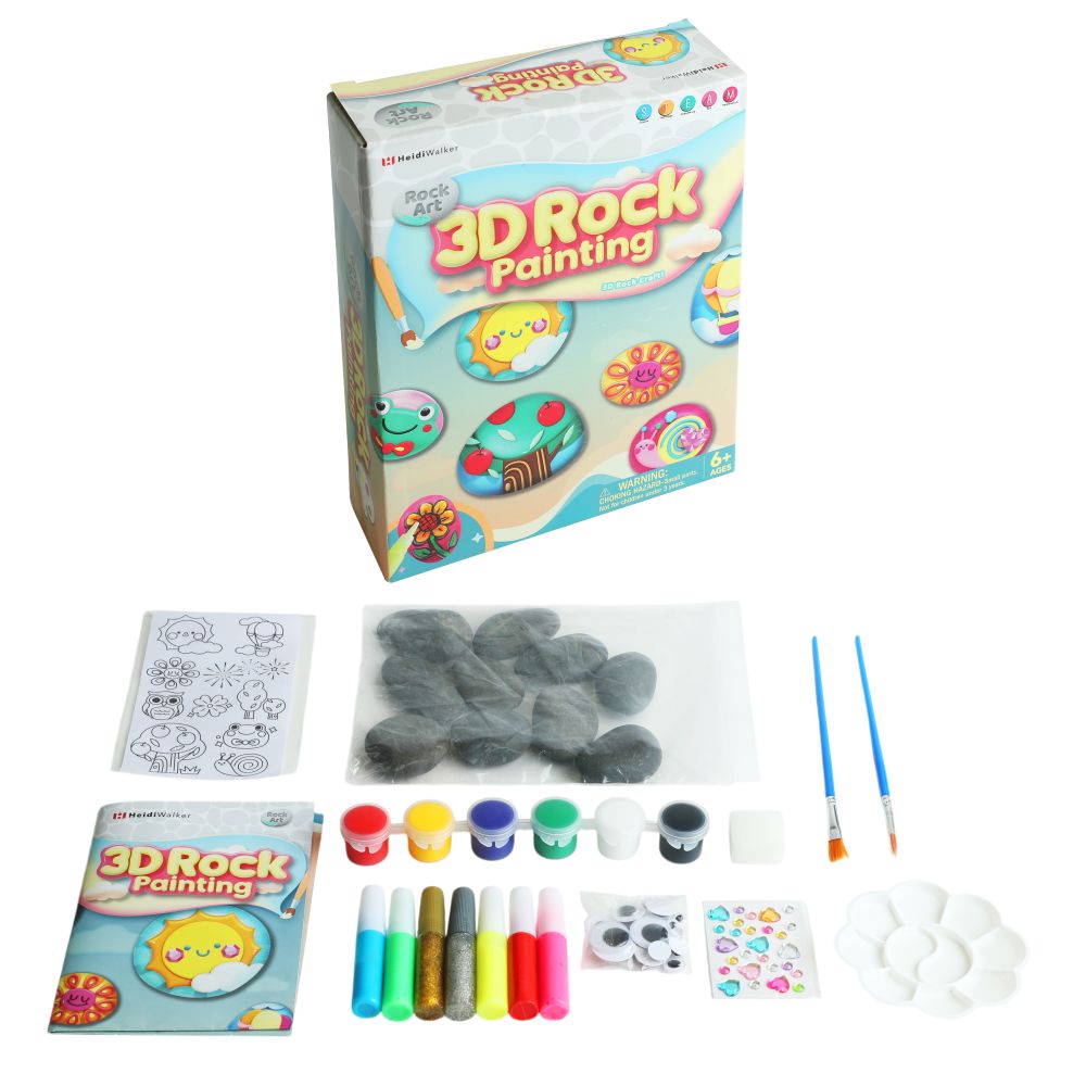 3D Rock Painting Kit