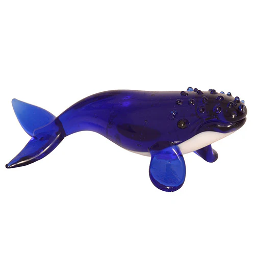 HKG071 - Hand Blown Glass Whale