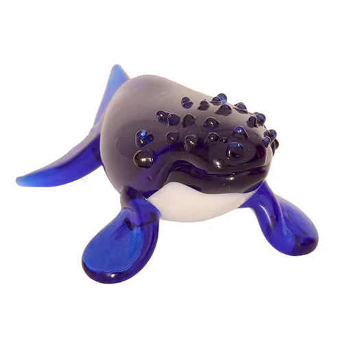 HKG071 - Hand Blown Glass Whale
