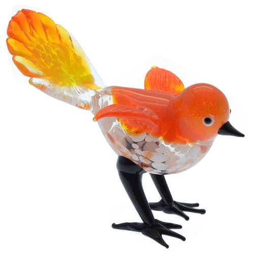 HKG059 - Glass Fantail Ornament