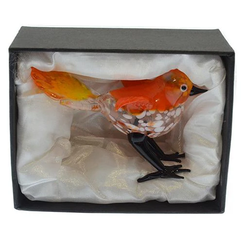 HKG059 - Glass Fantail Ornament
