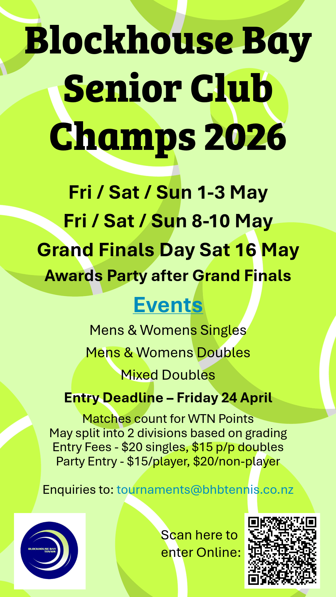 Club Champs 2026 Party Entry - Non Player