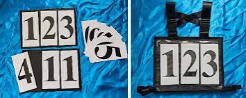Finishing Touch Equestrian Eventing Number Set