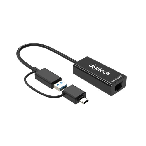 ADPTR USB-C USB 3.0-RJ45 ETHRNT 2500MBPS