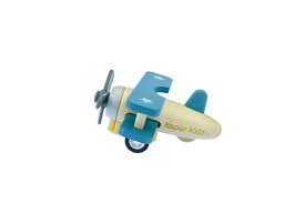 Wooden Pullback Classic Plane