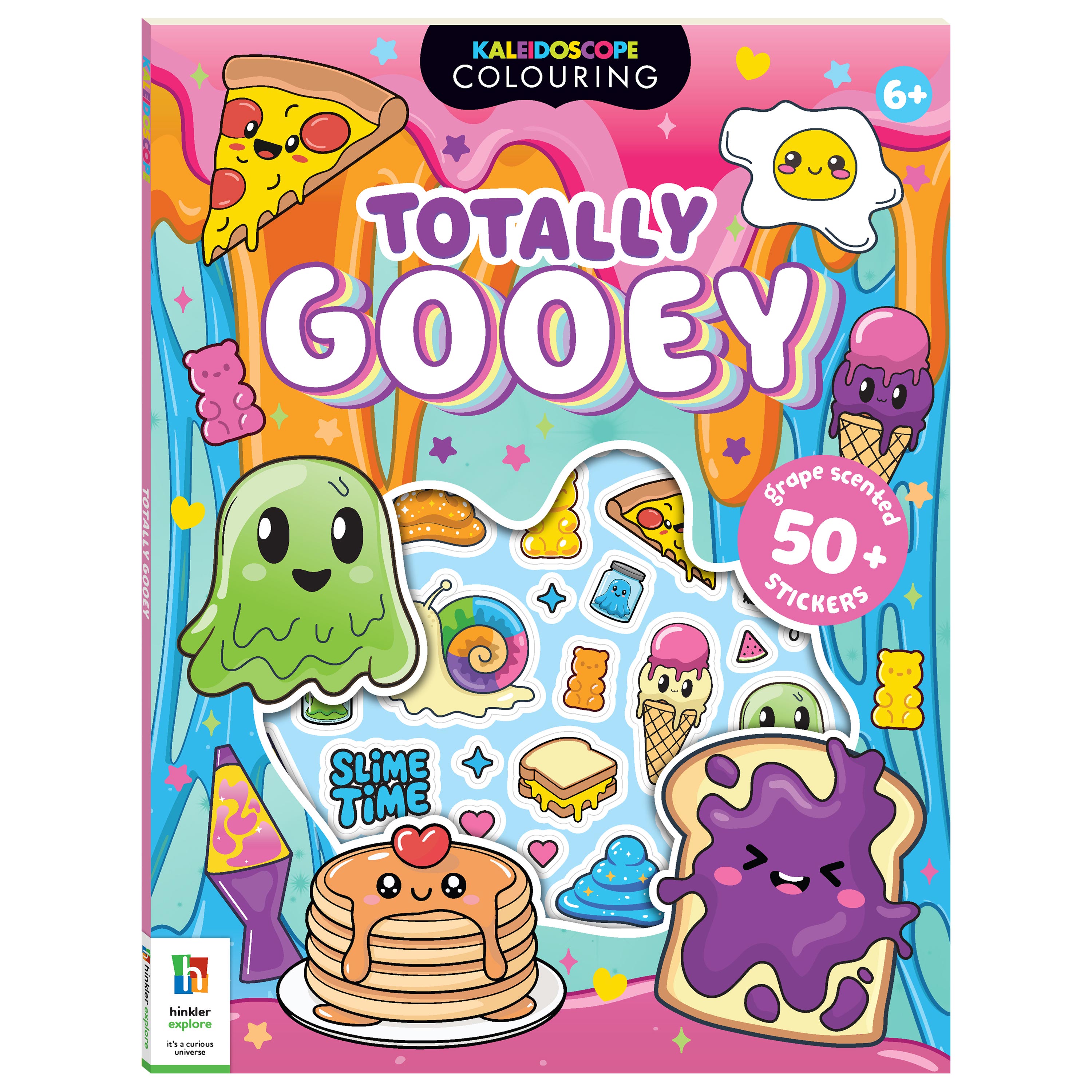 Kaleidoscope Colouring Scented Stickers Totally Gooey