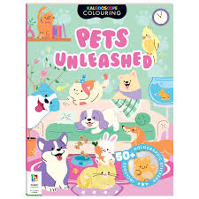 Kaleidoscope Sticker Colouring Pets Unleashed