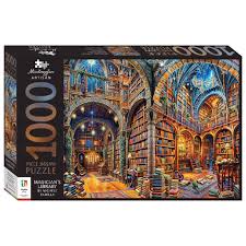 Mindbogglers Artisan Magicians Library 1000 pc puzzle