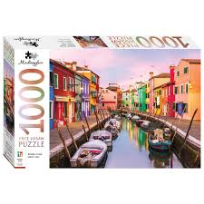 Mindbogglers Artisan Burano Island , Venice Italy  1000 pc puzzle