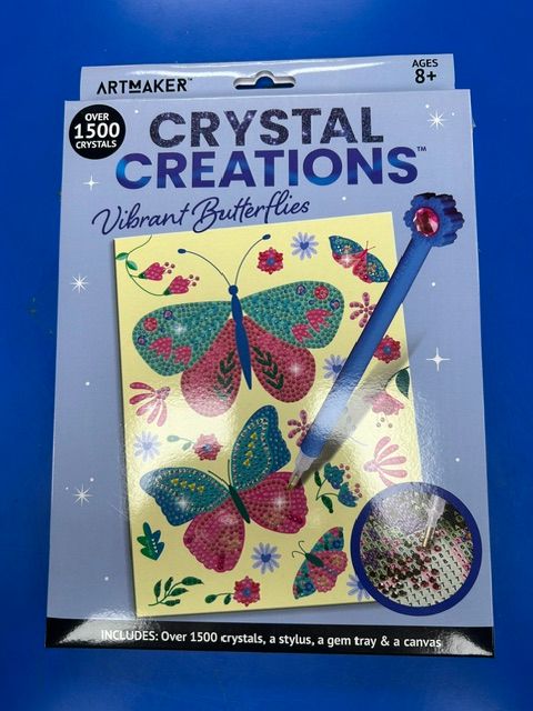 Crystal Creations Vibrant Butterflies