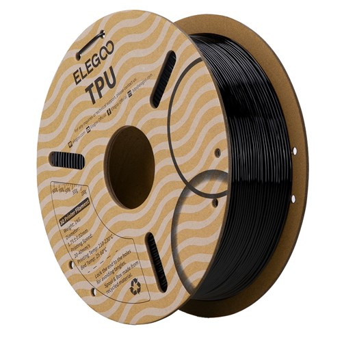 FILAMENT TPU BLK 1.75MM 1KG RL