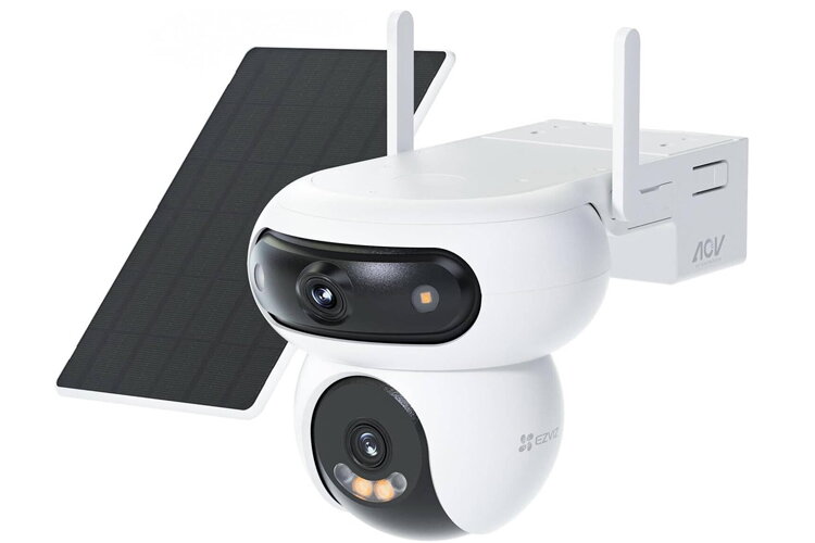 EZVIZ Dual-Lens Wi-Fi Camera + Solar Panel 8W
