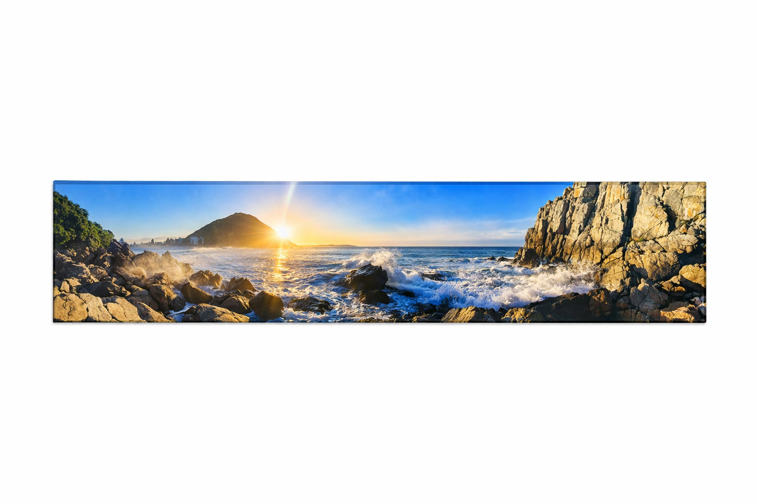 Glass Plaque- Mount Rock 80 x 20cm